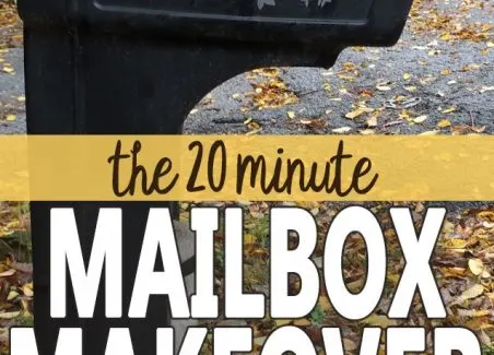 quick tutorial on turning standard mailbox numbers into curb appeal