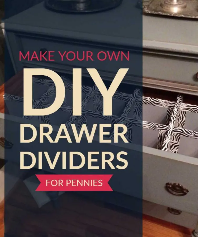 How to use builder grade foam sheets to create durable DIY drawer dividers