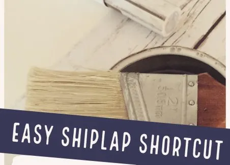 How to add faux shiplap to walls, doors, and accent walls