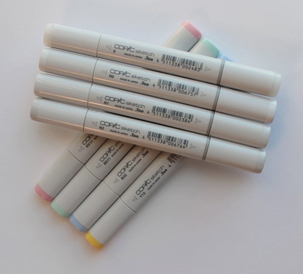 My top 10 most frequently used for bullet journalling copic markers