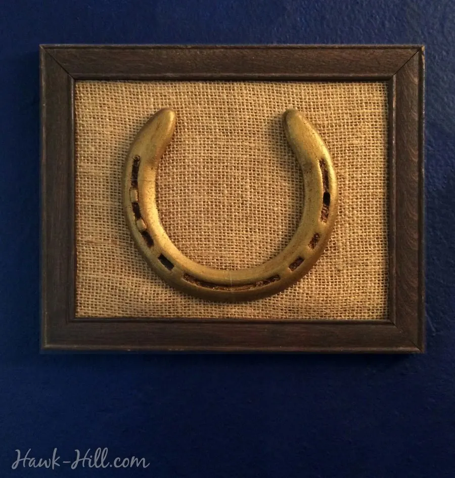 Instructions for preserving equestrian keepsakes for stylish decor.
