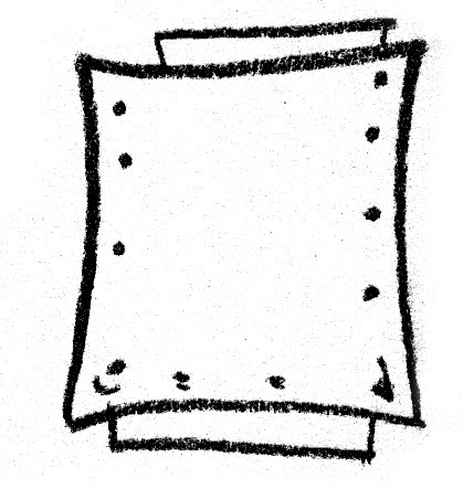 Doodle Illustration: cover the window with a blackout curtain. You can nail or tack it up, since it won't need to open.