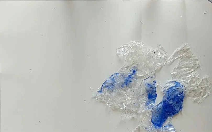 Creating a resin sculpture wish splashing water effect