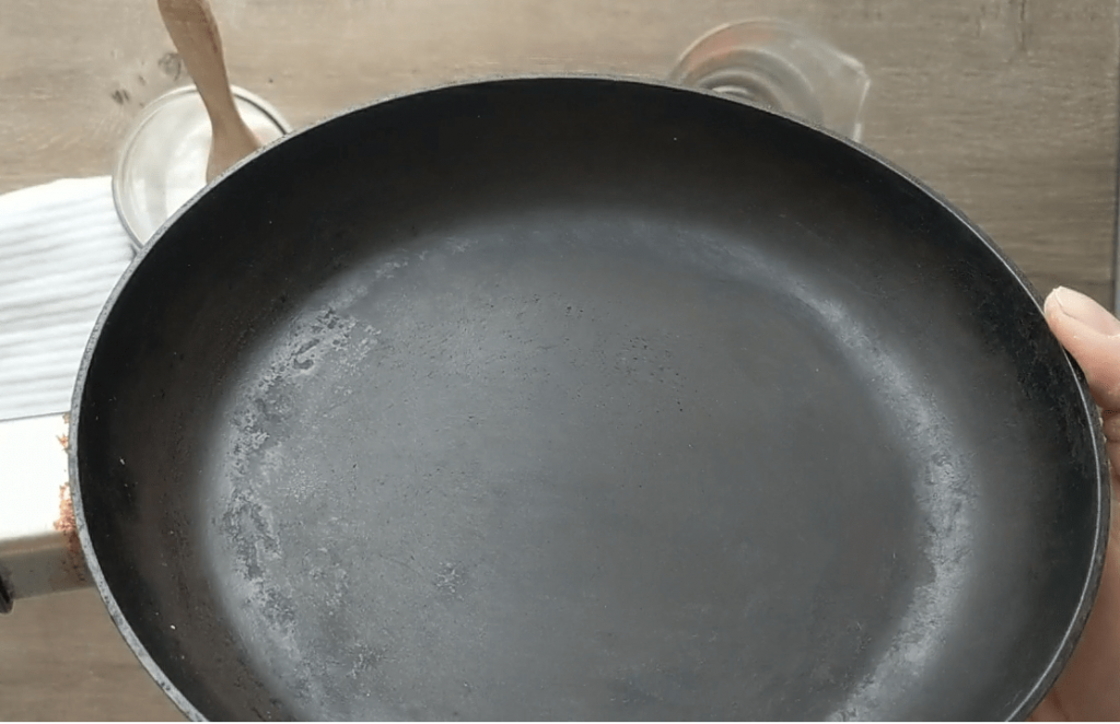 Restoring a nonstick finish on a crusty old nonstick pan