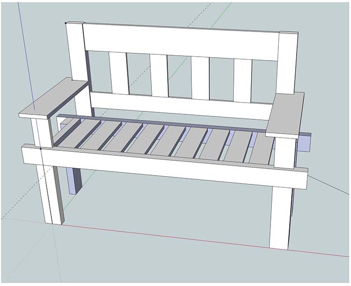 Porch Swing, Vintage Bench, and Entry Bench Plans - Free Basic Woodworking Plans
