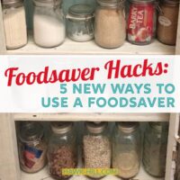 Five new ways to use a food saver for creative kitchen management