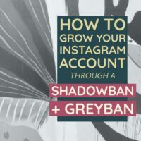 Tips for growing your instagram account even if you are dealing with a greyban or shadowban