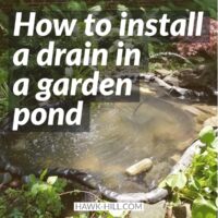 Installing a gravity drain in your pond takes about 15 minutes and makes pond clean-outs easy, fast, and energy efficient. Find detailed instructions and learn more about how to purchase an unobstructed drain type