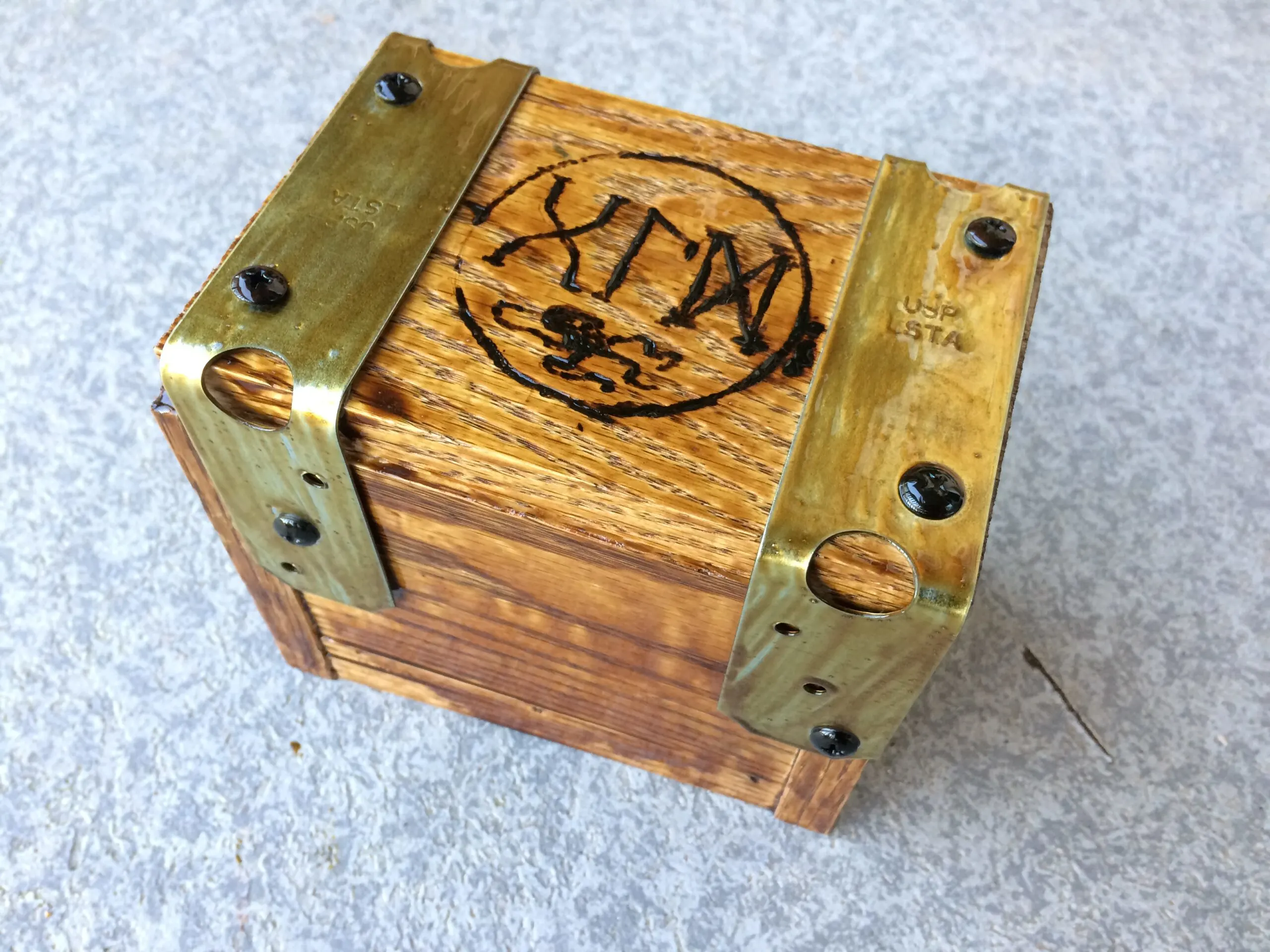 finished treasure chest