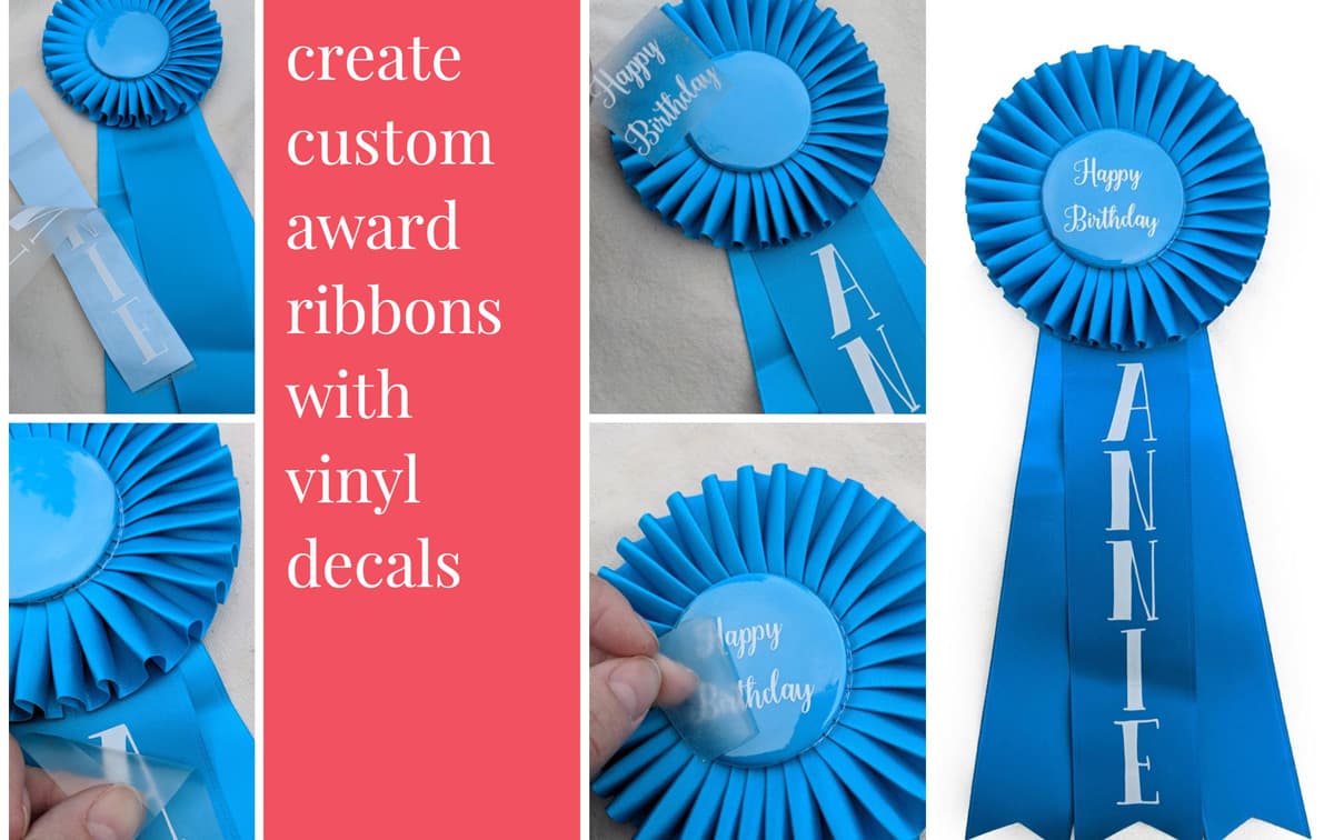 How to Make a Custom Personalized Award Rosette Ribbon Hawk Hill