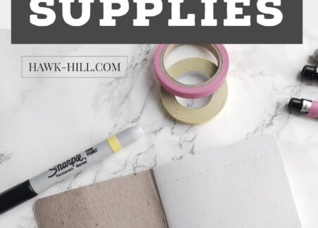 Best supplies for bullet journal and creative class note taking