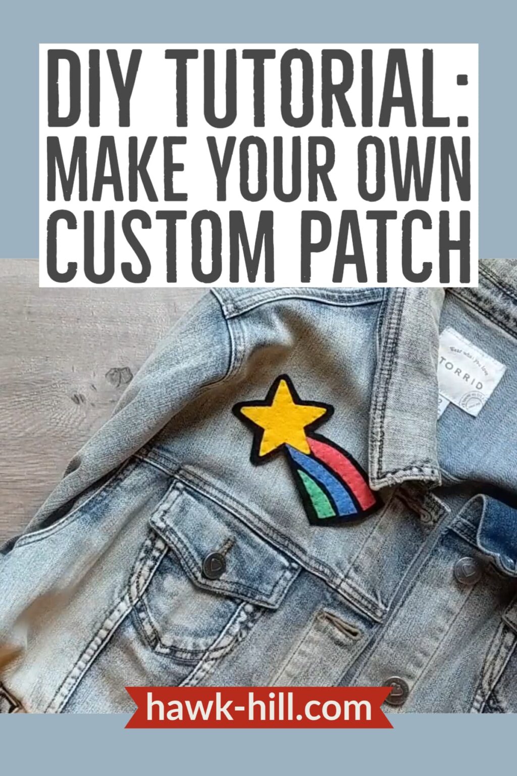 How to Make Your own Custom Patch with Felt – Perfect for Costumes and ...