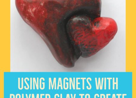 Using magnets with polymer clay