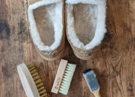 How to clean and fluff sheepskin lining on shoes, boots, slippers, jackets, and more