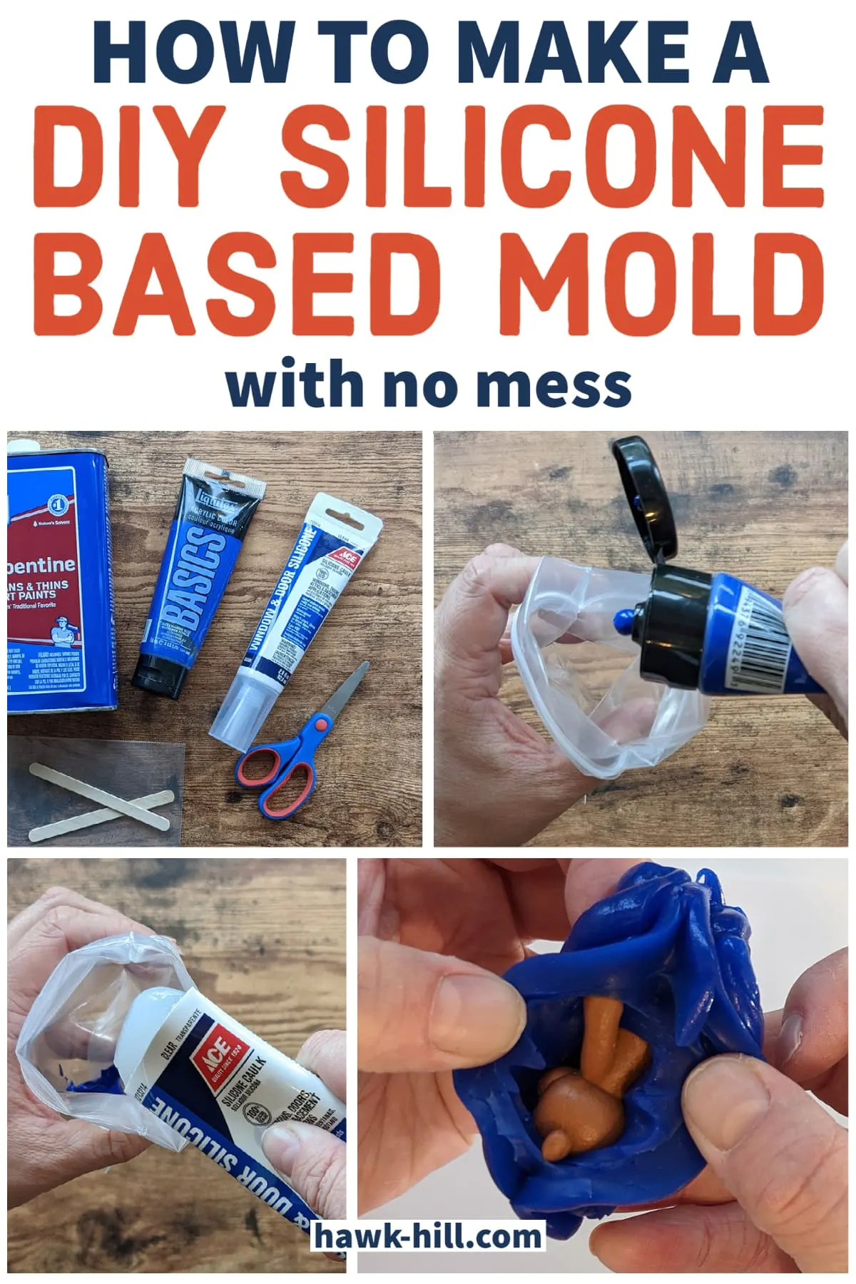 No-Mess DIY Silicone Mold Making – An Easy How To - Hawk Hill