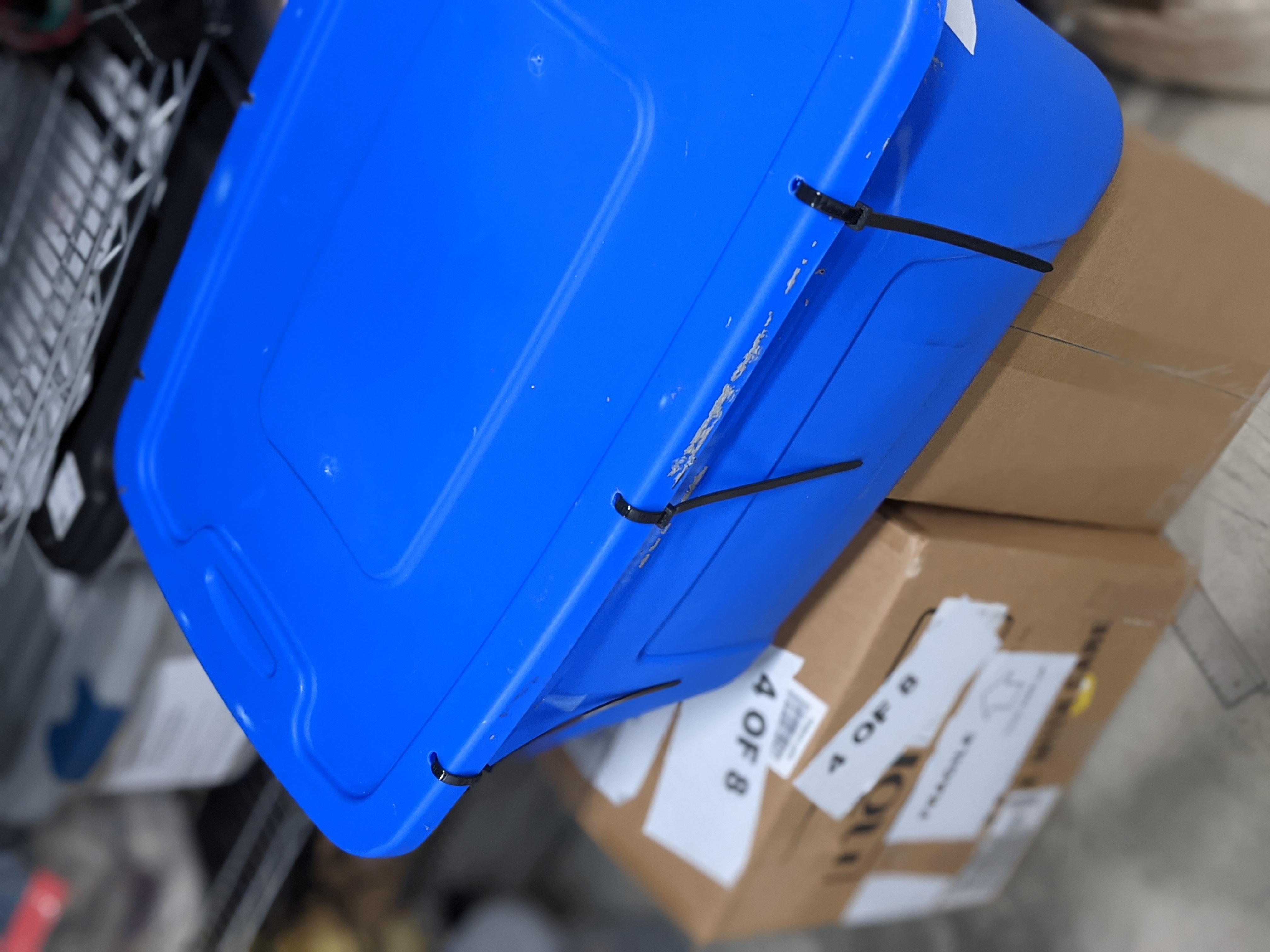 How to Lock a Plastic Storage Tote for Privacy & Storage | Hawk Hill