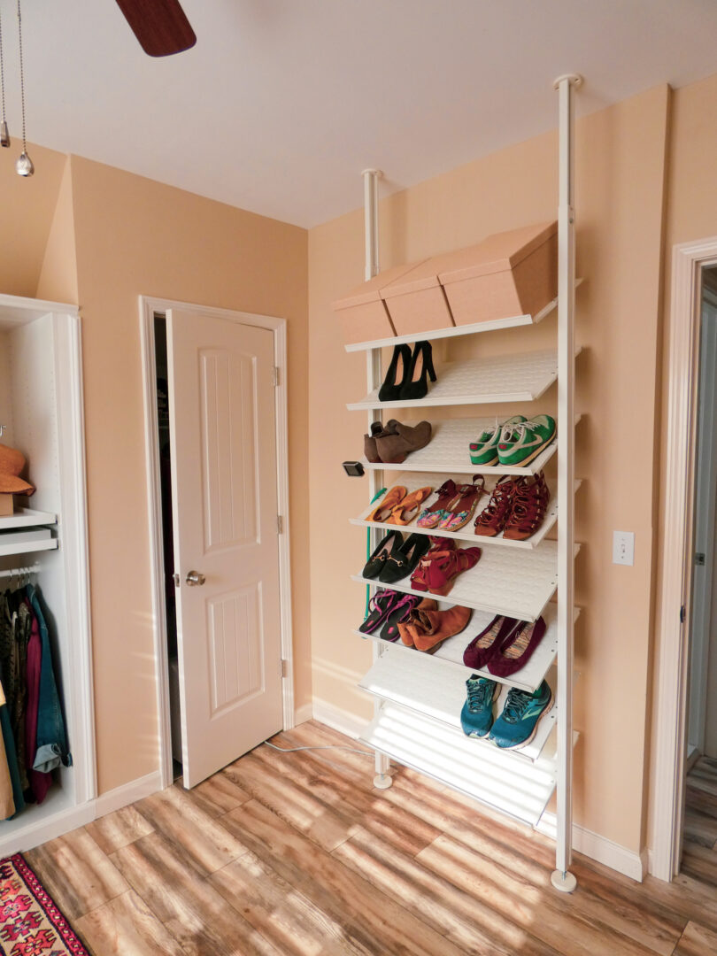 Turning a Spare Room into a Dressing Room or Walkin Closet on a Budget