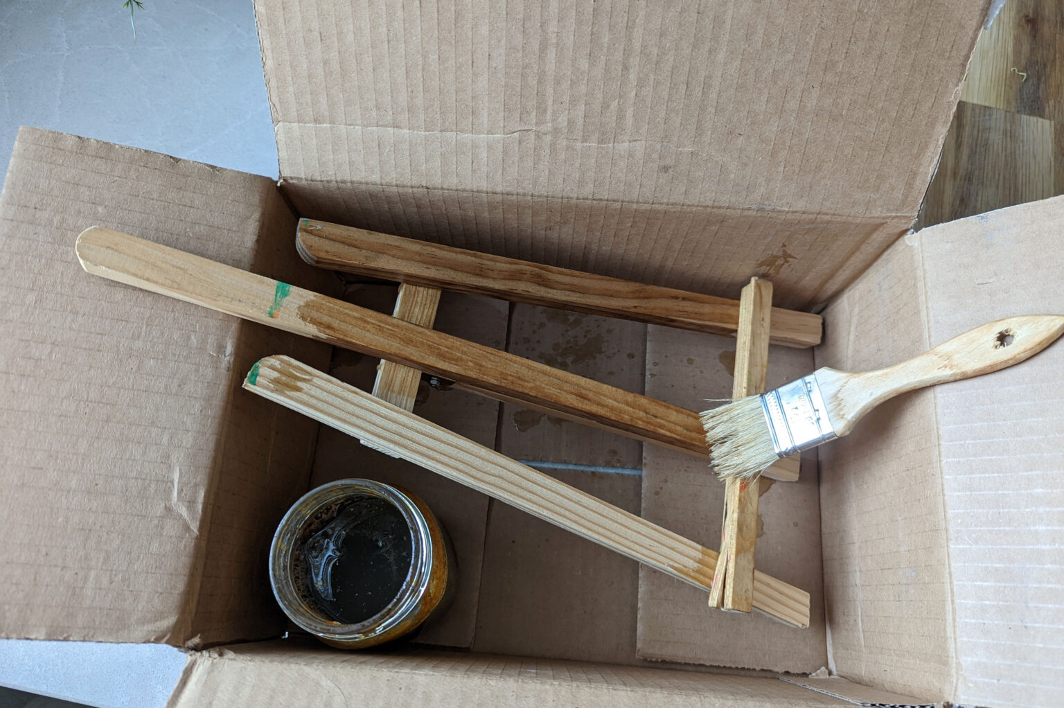 DIY: How to Make Homemade Wood Stain Art with Vinegar to Make Cheap ...