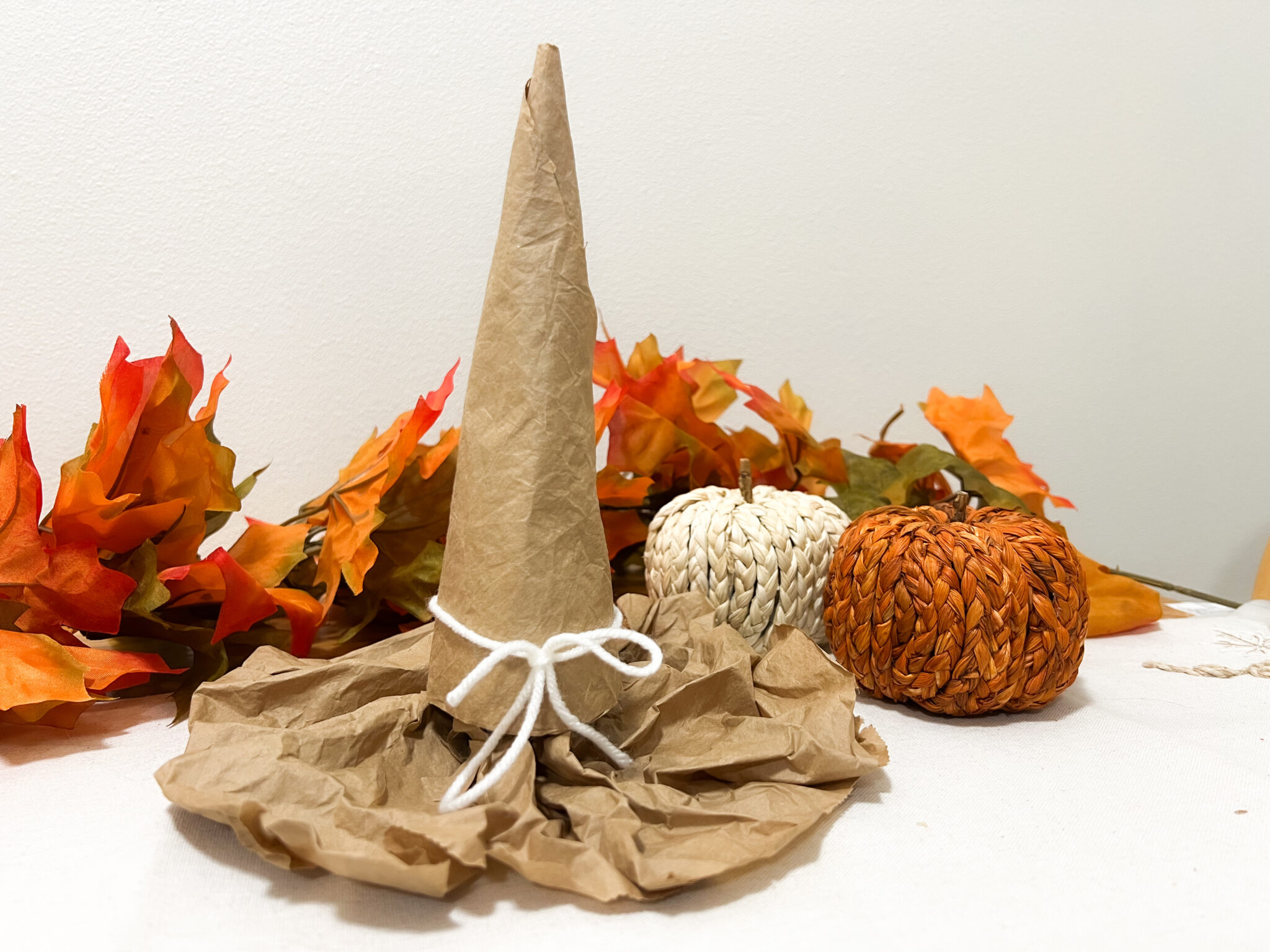 Make A Simple Brown Paper Bag Hat For Autumn | Hawk Hill