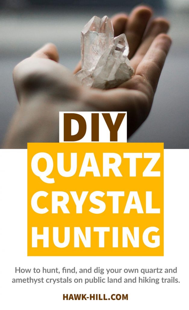 How to dig your own quartz crystal on public land
