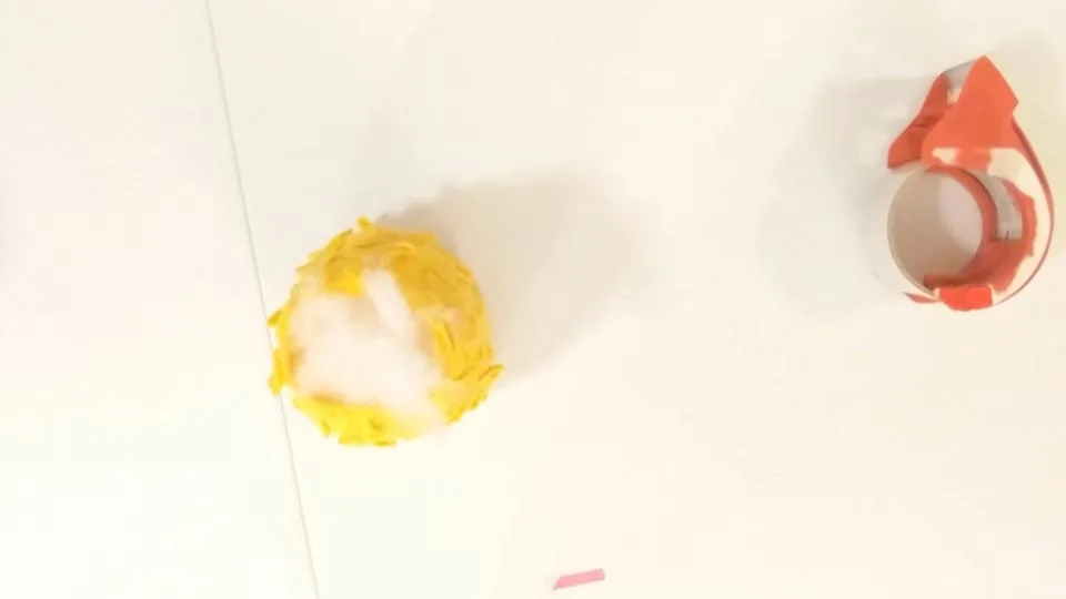 making a fancy felt pineapple using felt